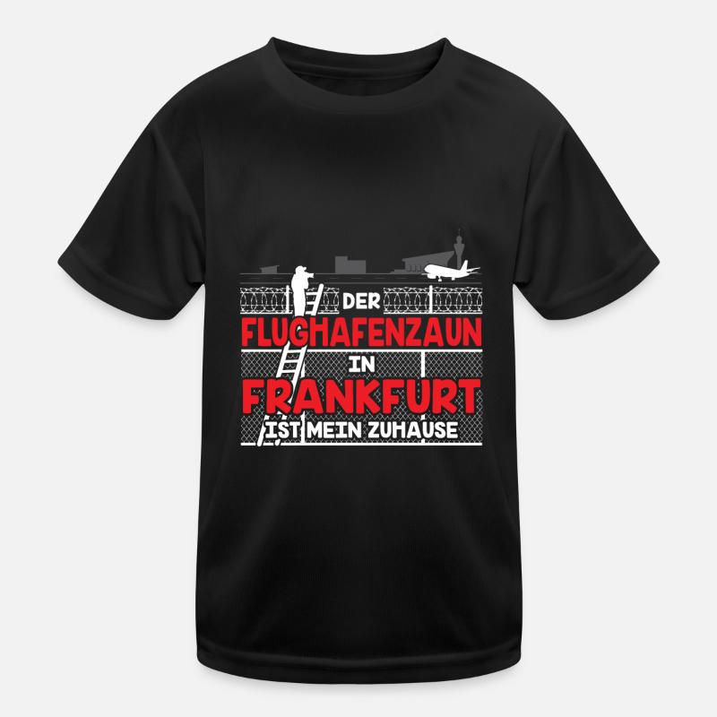 Planespotter Flugzeug Planespotting Flughafen Kinder Funktions-T-Shirt