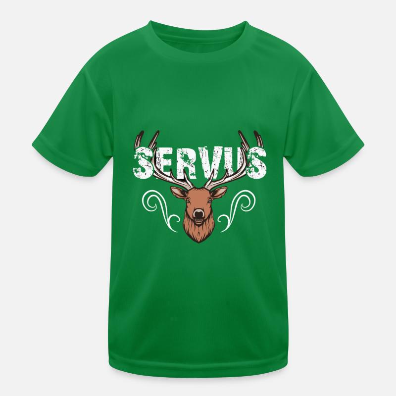 Servus Styrie Bavière Dirndl Femmes T-shirt sport Enfant