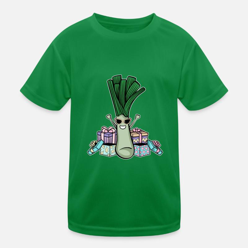Leek Kids Functional T-Shirt