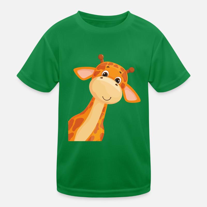 Giraffe Kinder Funktions-T-Shirt