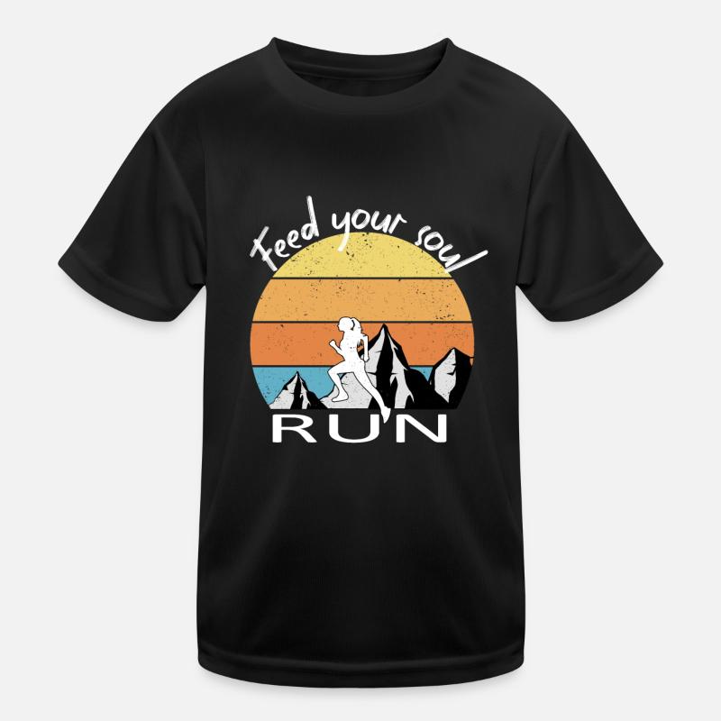 Trail Running Kinder Funktions-T-Shirt