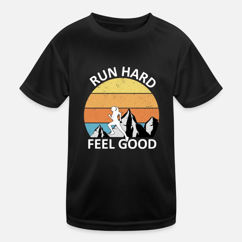 Trail Running Kinder Funktions-T-Shirt