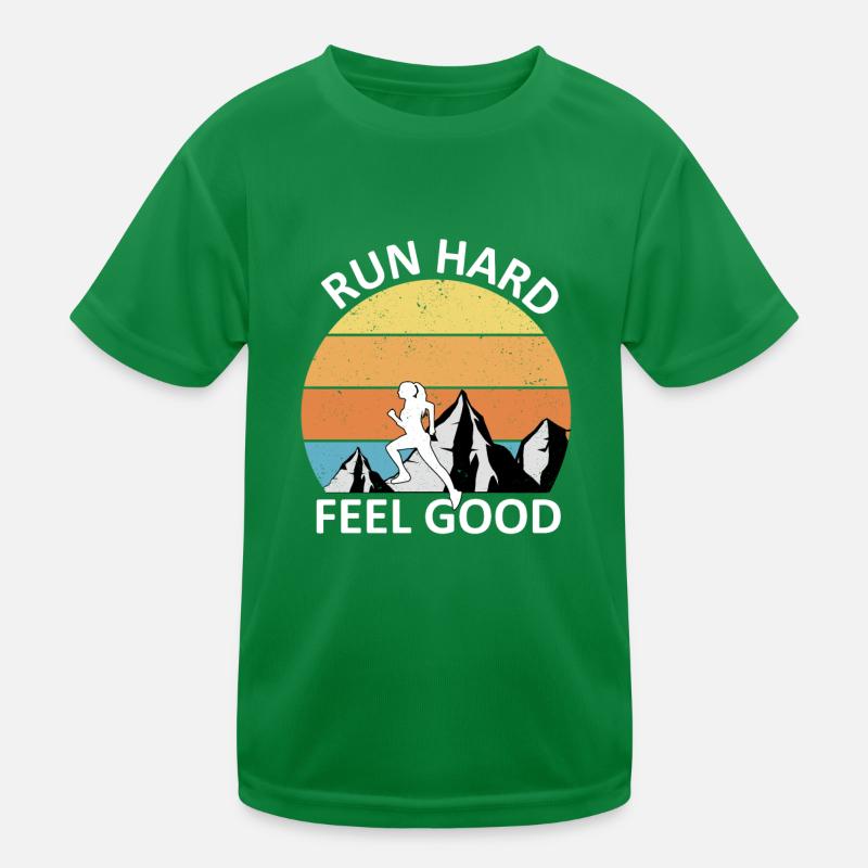 Trail Running Kids Functional T-Shirt