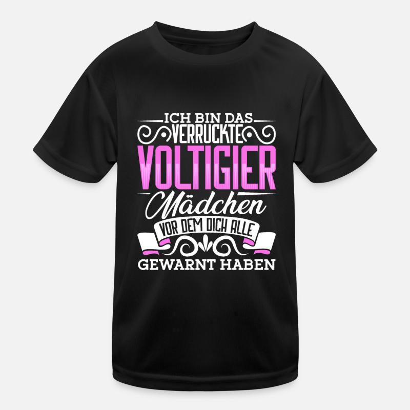 Voltigieren Kinder Funktions-T-Shirt