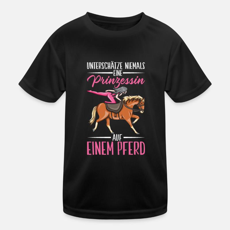 Voltigieren Kinder Funktions-T-Shirt