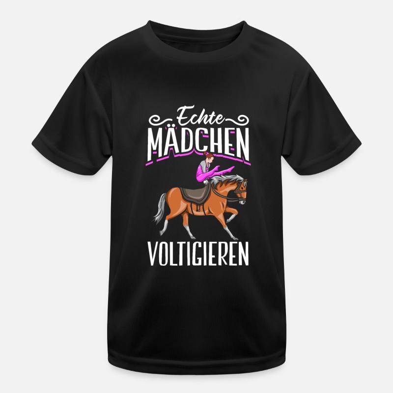 Voltigieren Kinder Funktions-T-Shirt