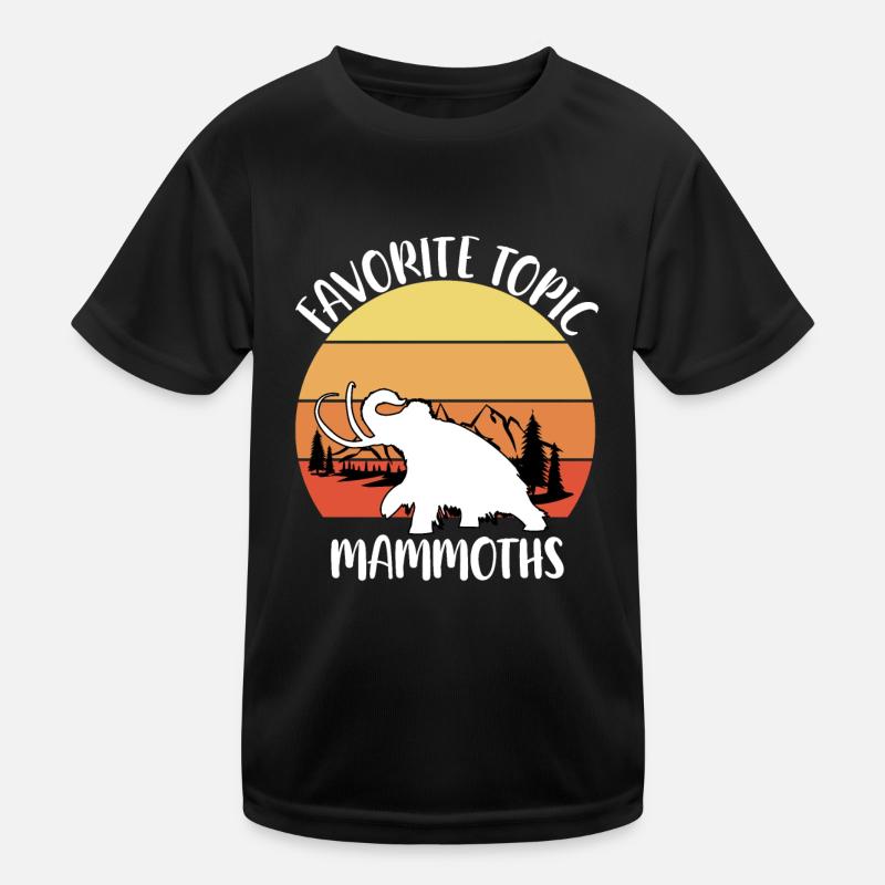Mammouth T-shirt sport Enfant