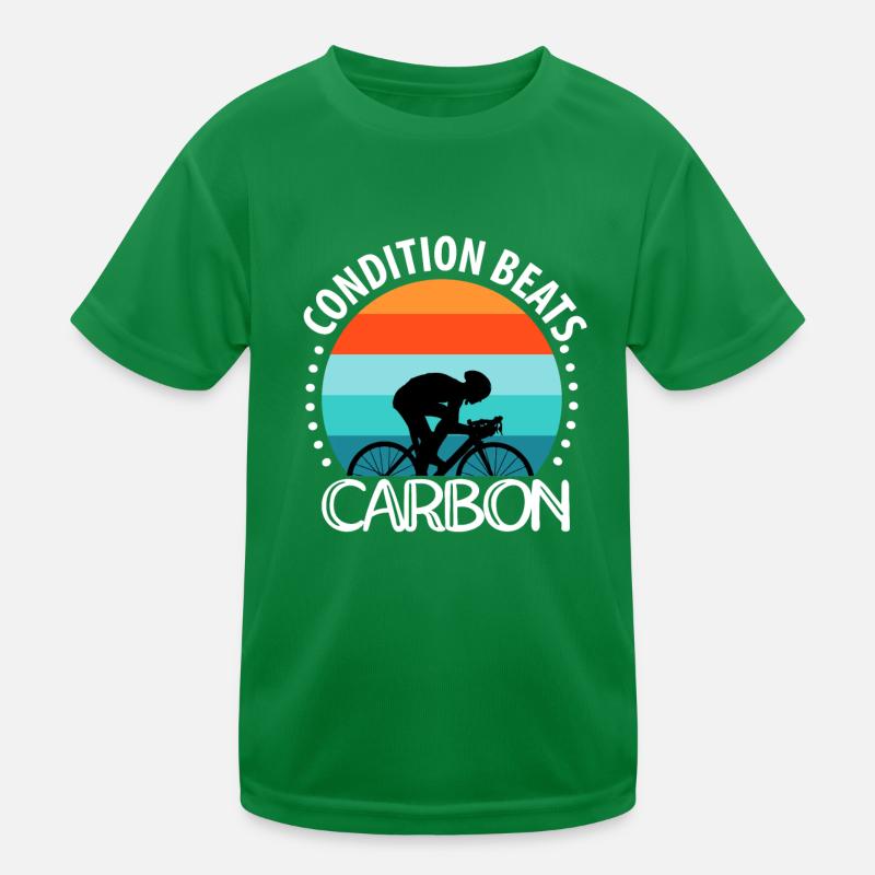 L’état bat le carbone T-shirt sport Enfant