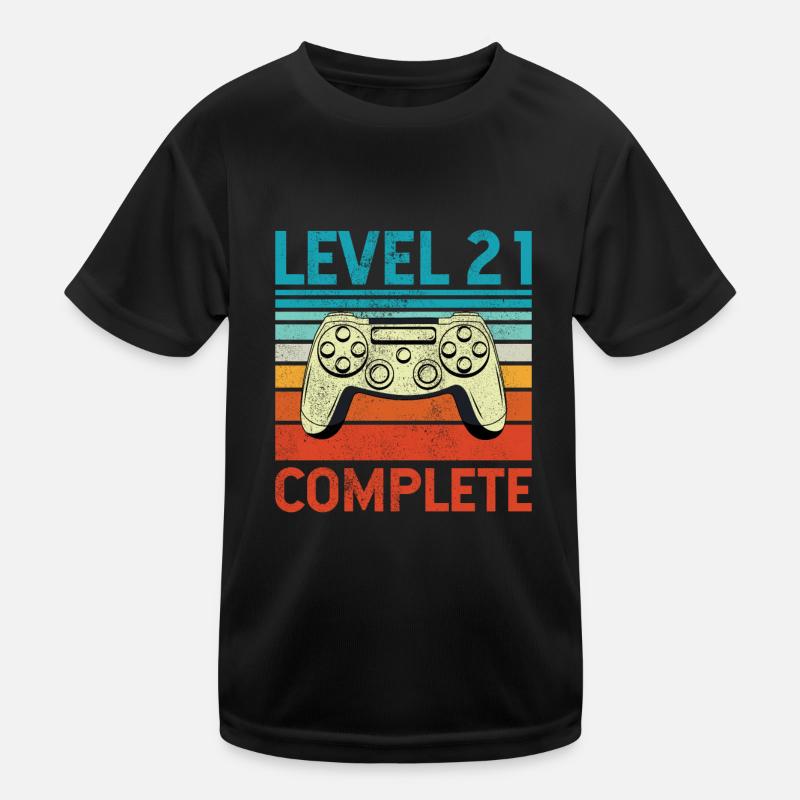 Level 21 Complete Kinder Funktions-T-Shirt