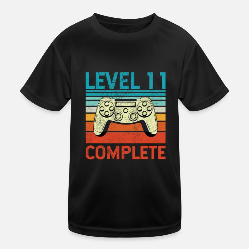 Niveau 11 Terminé T-shirt sport Enfant