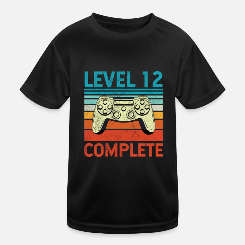 Niveau 12 Terminé T-shirt sport Enfant
