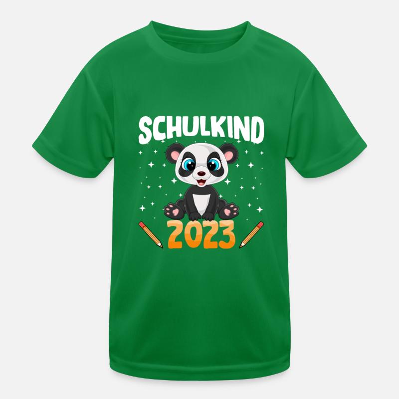 Schulkind 2023 Einschulung 1. Klasse Erstklassig Kinder Funktions-T-Shirt