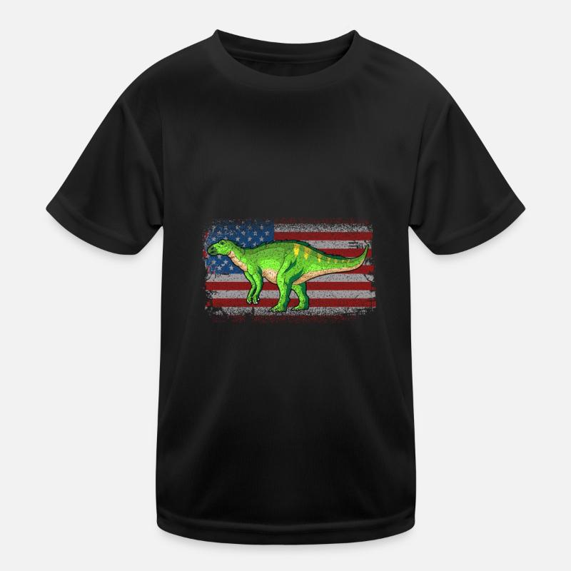 Iguanodon Dinosaur Children Dino Gift Kids Functional T-Shirt