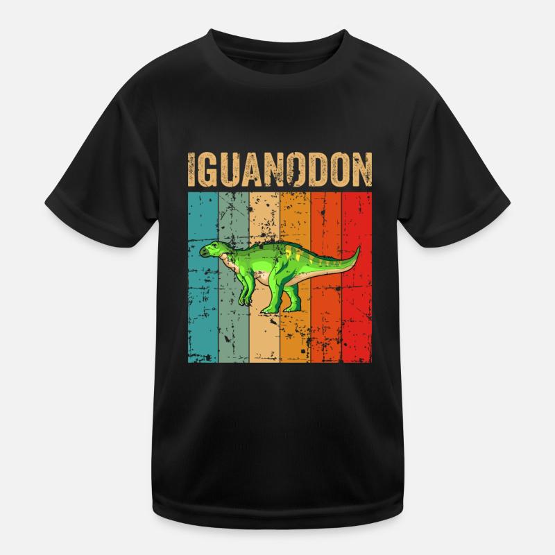 Iguanodon Dinosaur Children Dino Gift Kids Functional T-Shirt