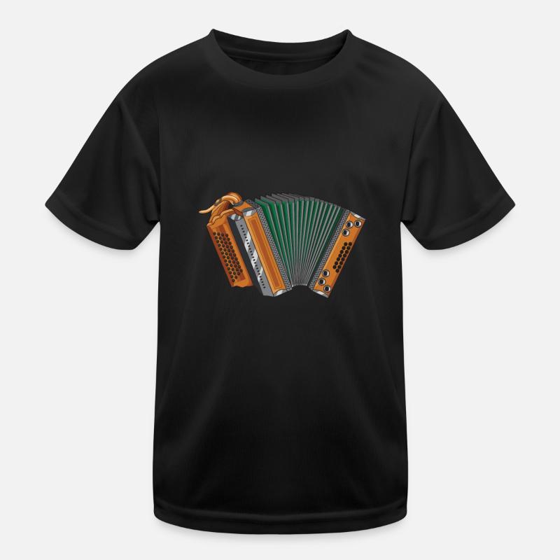 Harmonica styrien Quetschn Ziachorgel T-shirt sport Enfant