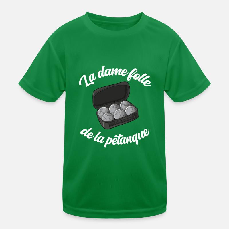 Petanque Boule Game Set Boccia Kinder Funktions-T-Shirt