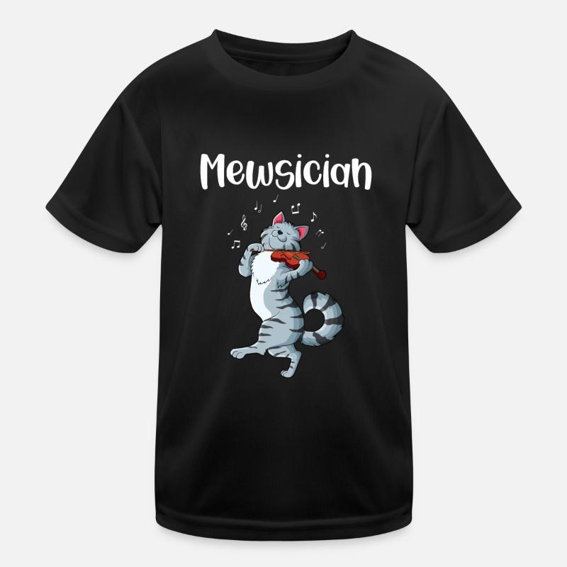 Violin Violin Viola Cello Musician Instrument Kids Functional T-Shirt
