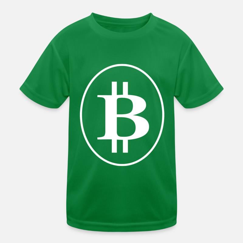 Crypto Bitcoin Trading Kids Functional T-Shirt