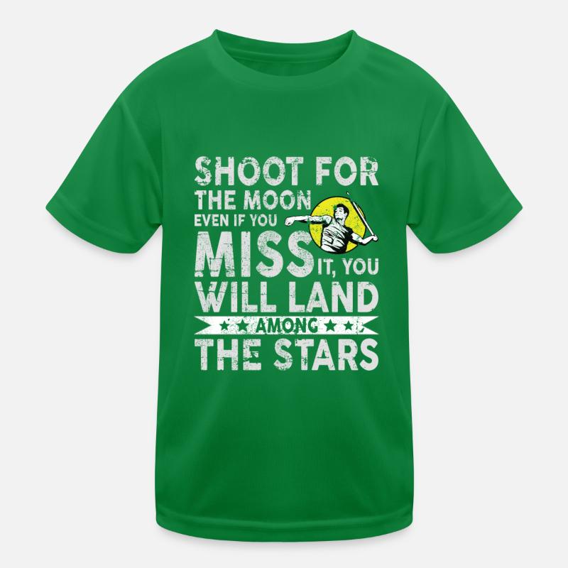 Lancer du javelot athlétisme Lanceur de javelot T-shirt sport Enfant