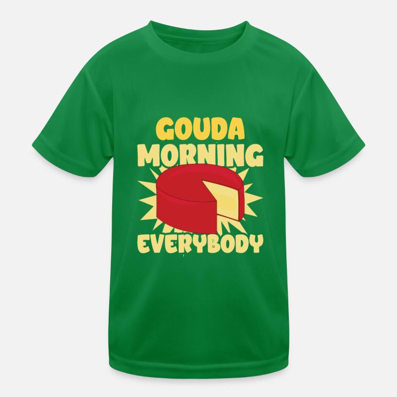 Gouda cheese Kids Functional T-Shirt