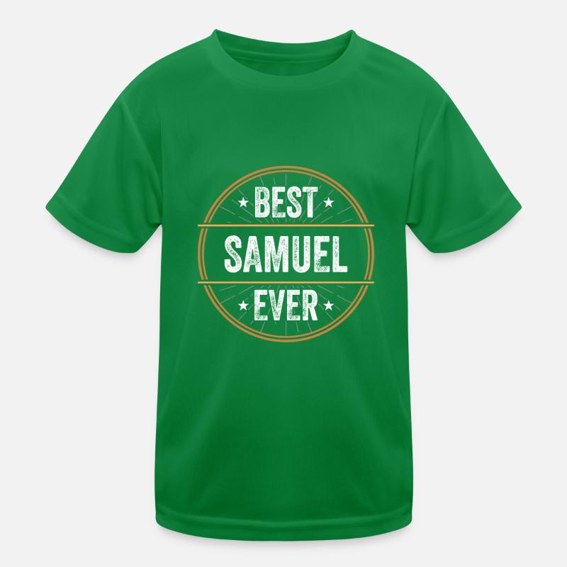 Best Samuel Ever Vorname Name Geschenk Kinder Funktions-T-Shirt