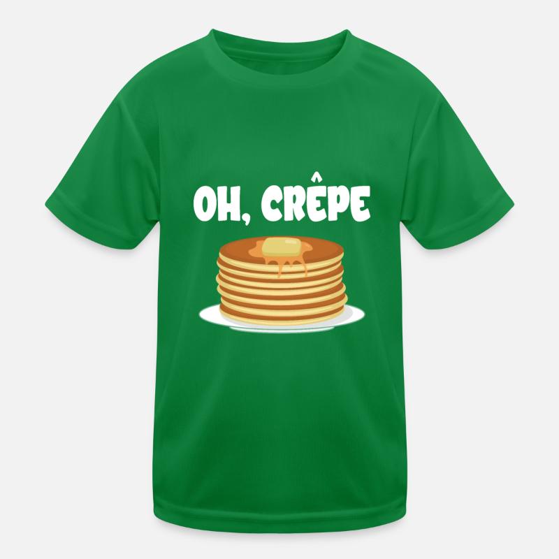 Pancakes Kinder Funktions-T-Shirt