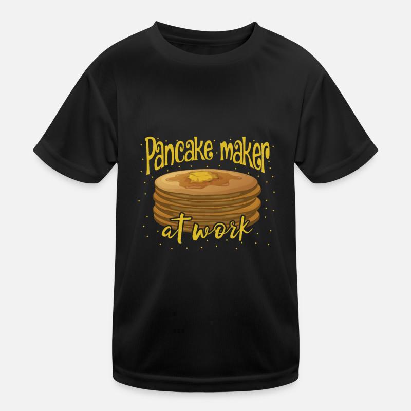 Pancakes Kids Functional T-Shirt