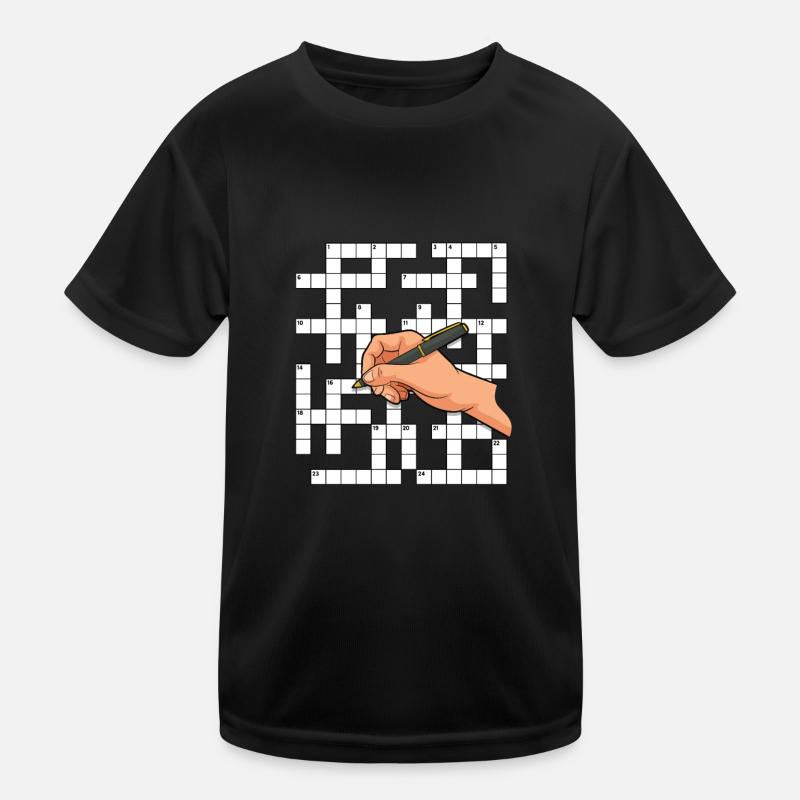 Résoudre des mots croisés T-shirt sport Enfant