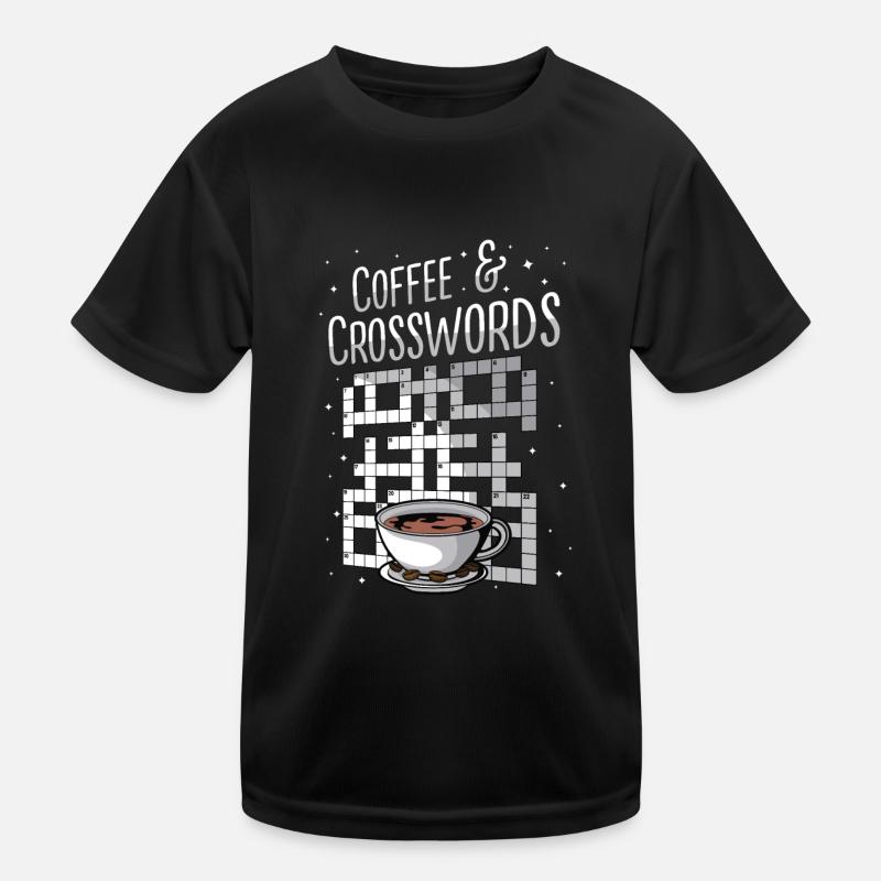 Résoudre des mots croisés T-shirt sport Enfant