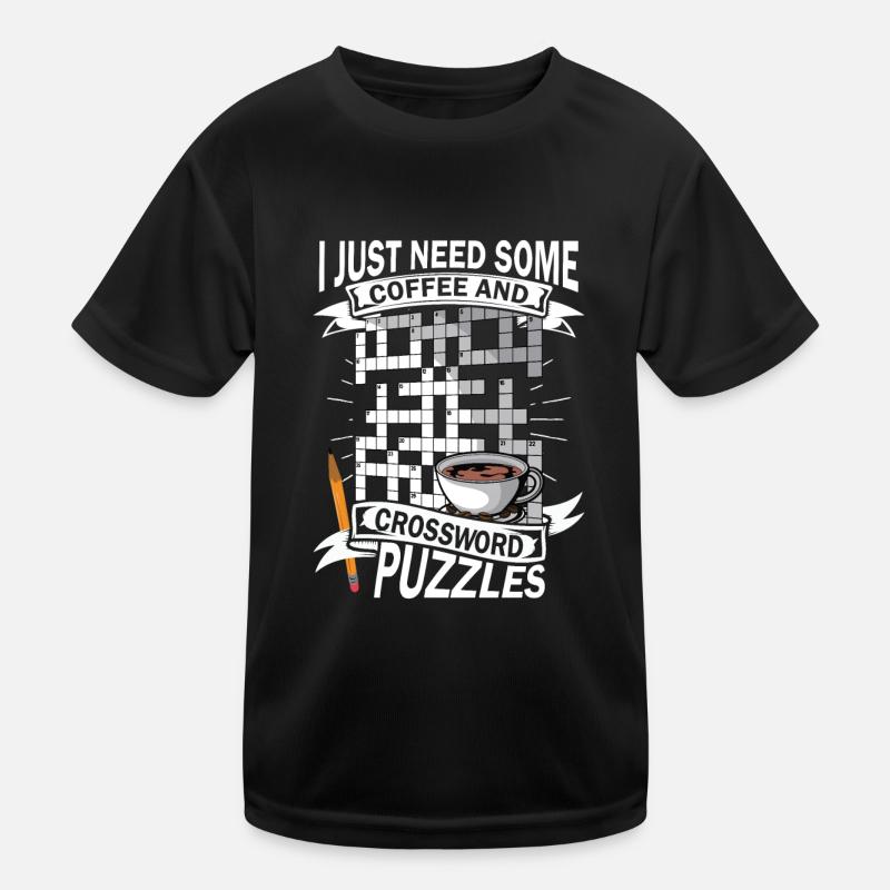 Résoudre des mots croisés T-shirt sport Enfant