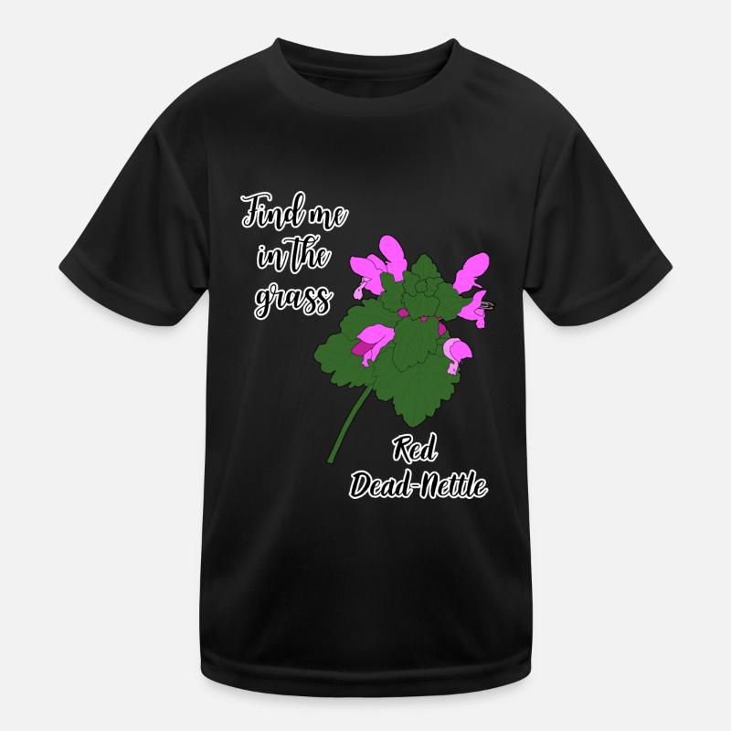 Finde mich im Gras... hellviolett Kinder Funktions-T-Shirt