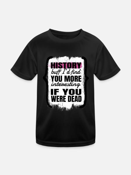 african american history african american pride - Kinder Funktions-T-Shirt - Schwarz - Vorne