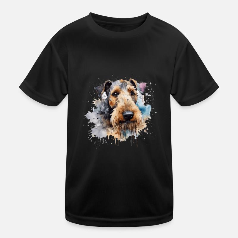 Airedale Terrier T-shirt sport Enfant