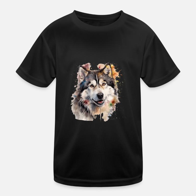 Malamute d’Alaska T-shirt sport Enfant