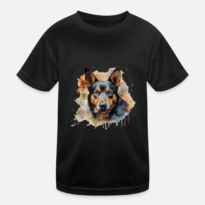 Australian Kelpie Kids Functional T-Shirt