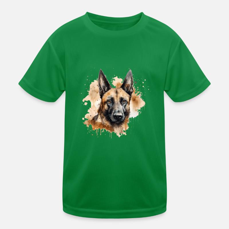 Belgian Malinois Kids Functional T-Shirt