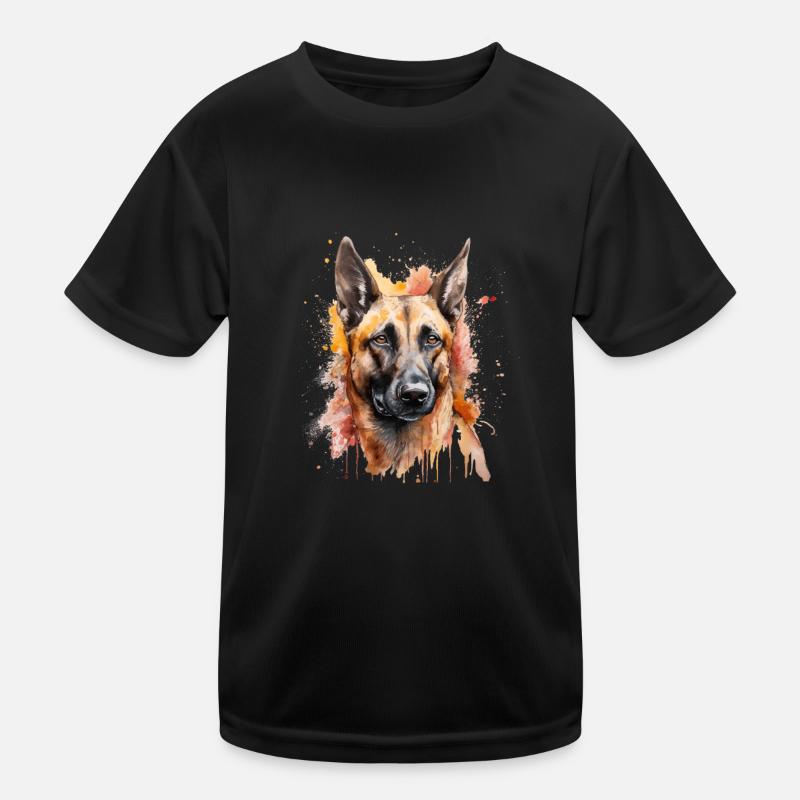 Belgian Malinois Kinder Funktions-T-Shirt