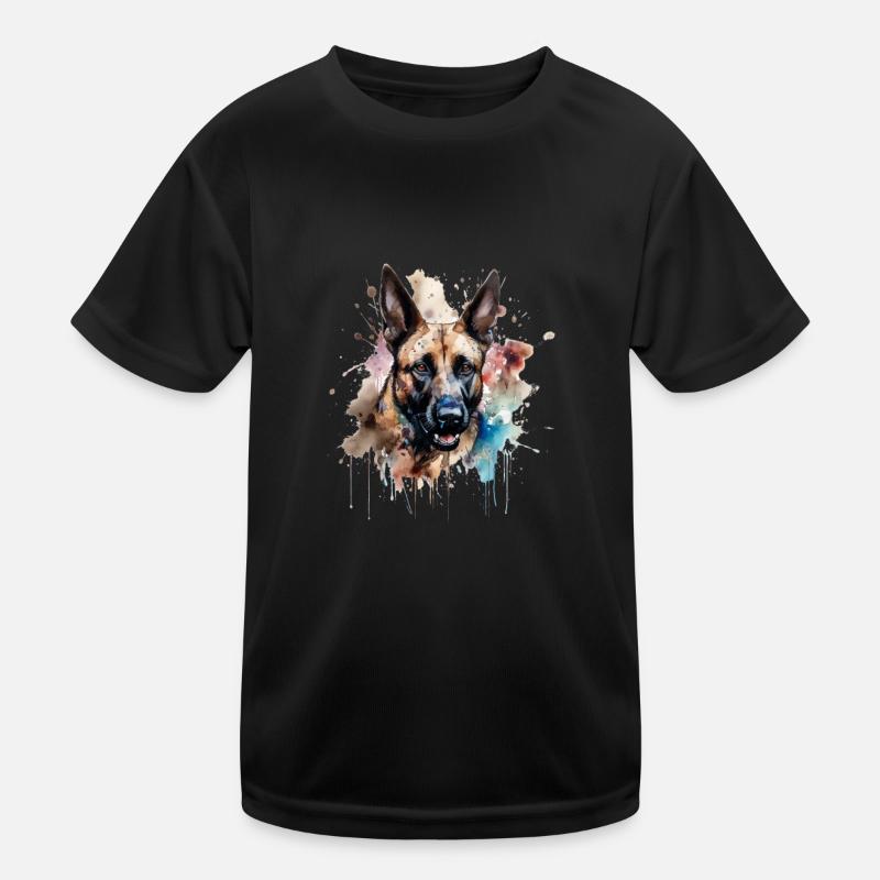 Belgian Malinois Kinder Funktions-T-Shirt