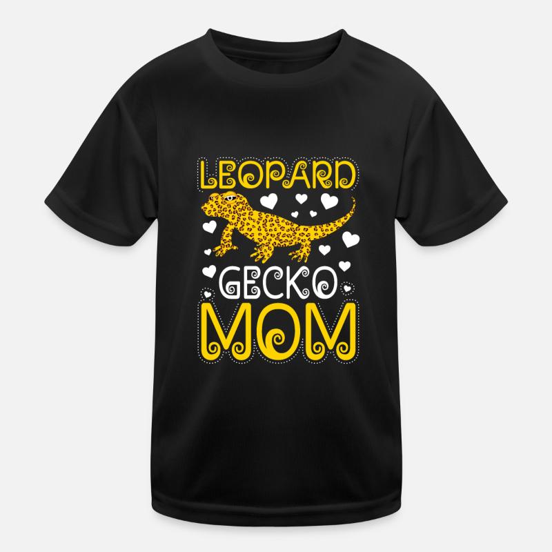 Leopard Gecko Echse Liebhaber Kinder Funktions-T-Shirt
