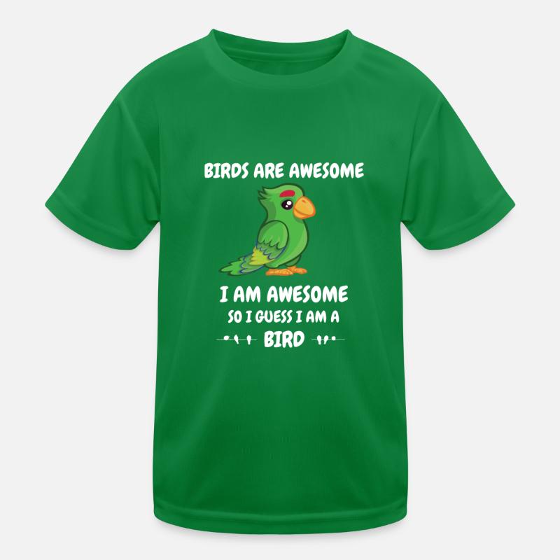 Vögel sind Großartig Kinder Funktions-T-Shirt