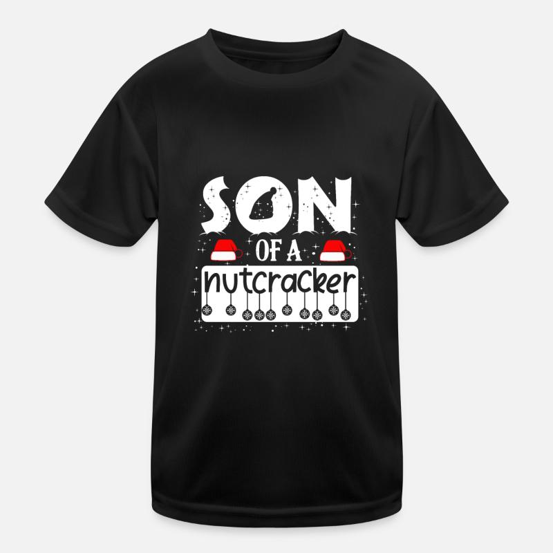 Lustige Weihnachten Nussknacker Advent Sprüche Kinder Funktions-T-Shirt