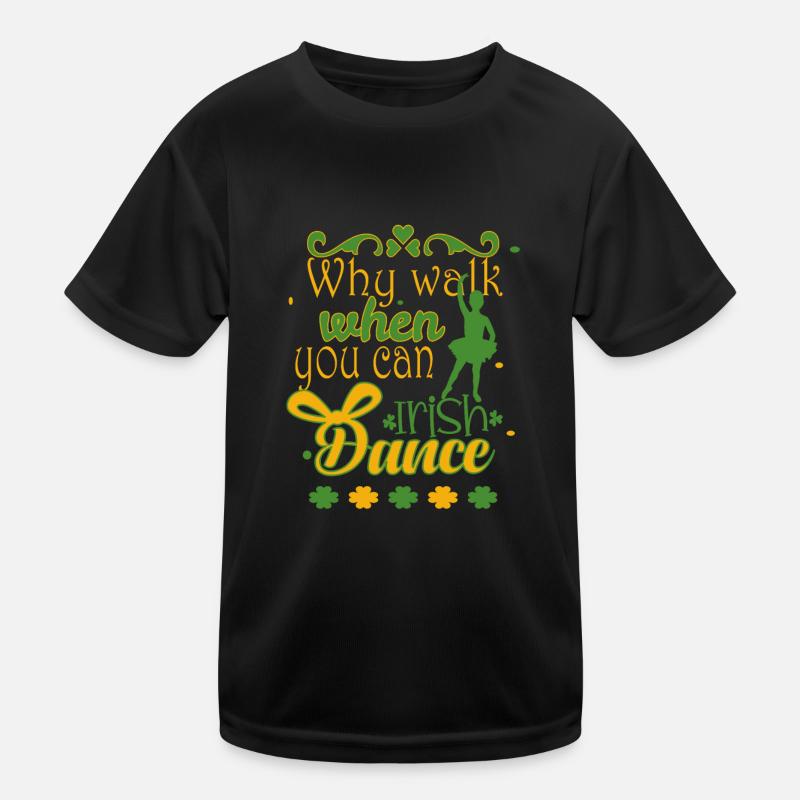 irishdance Kids Functional T-Shirt
