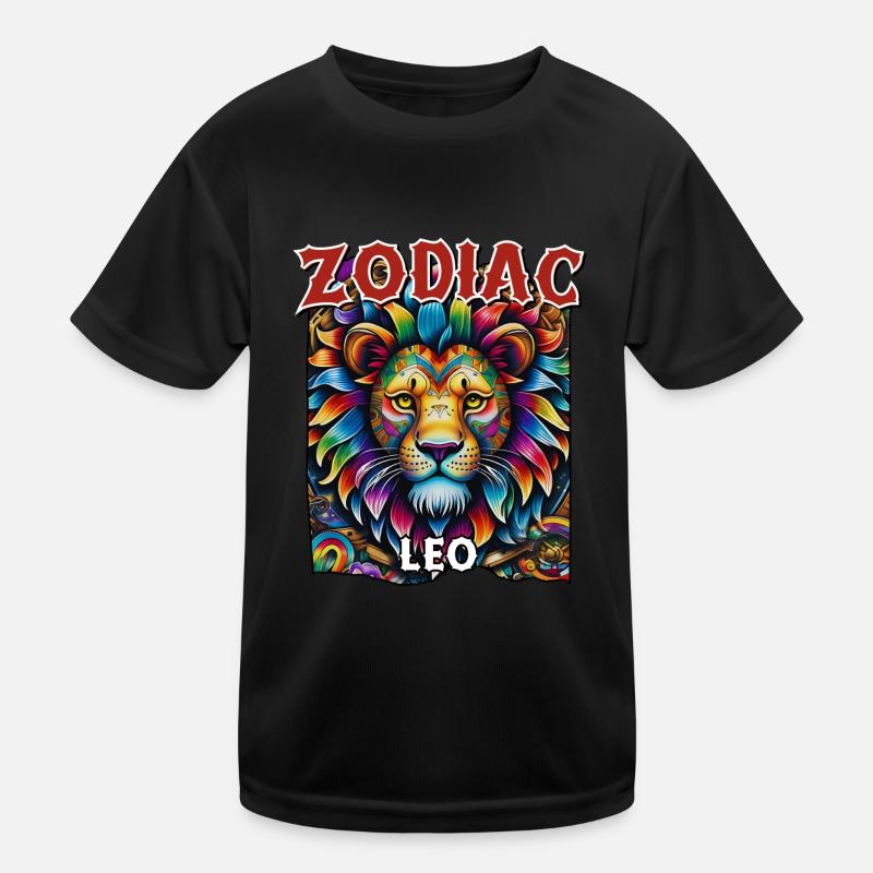 Sternzeichen Löwe aka Sternzeichen Löwe Kinder Funktions-T-Shirt