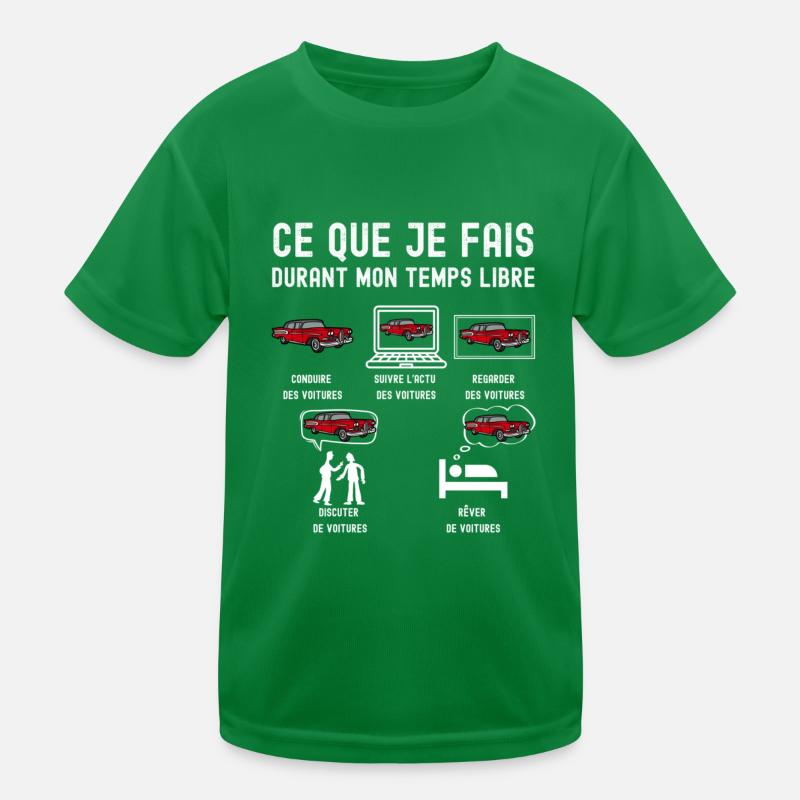 Ich kann nicht, ich habe ein Auto, Mann, Leidenschaft, Auto Kinder Funktions-T-Shirt