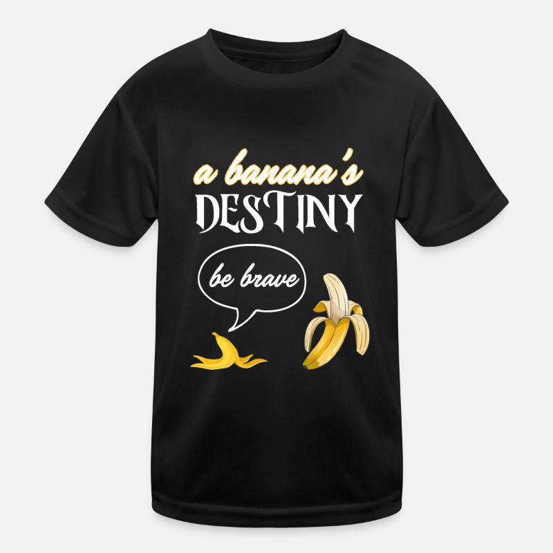 Das Schicksal einer Banane Kinder Funktions-T-Shirt