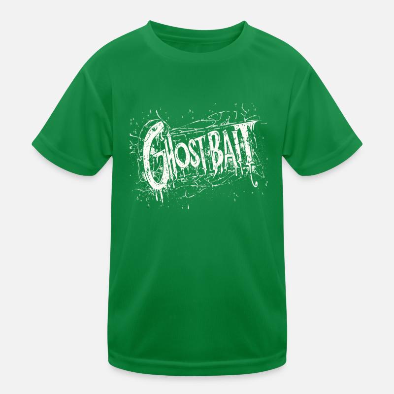 Ghost-bait Horror Paranormal Style Kids Functional T-Shirt