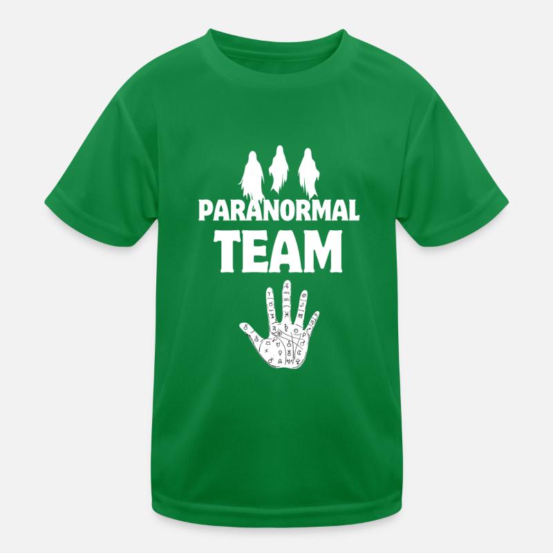Paranormal Team Ghost Hunter Witches Ermittlungen Kinder Funktions-T-Shirt
