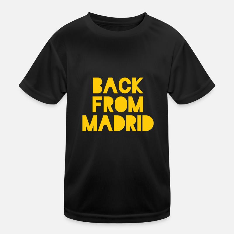 Souvenir Madrid Kinder Funktions-T-Shirt