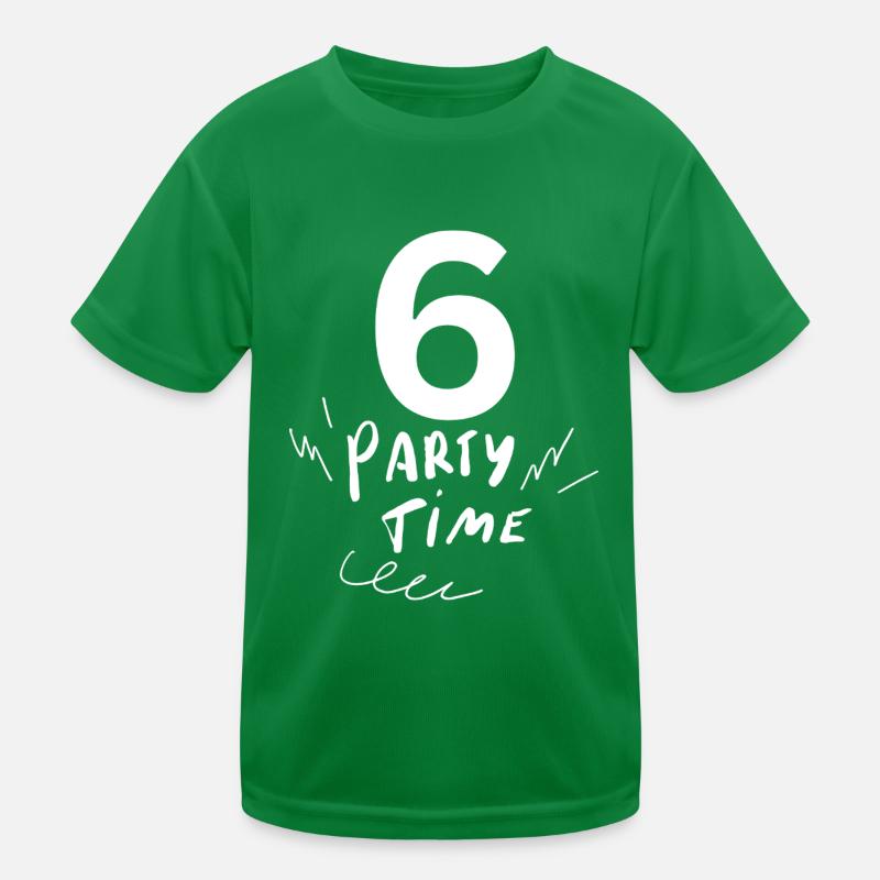 6 Kids Functional T-Shirt