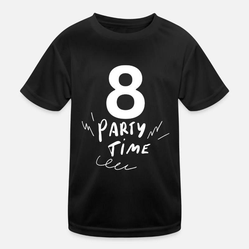 8 Kinder Funktions-T-Shirt